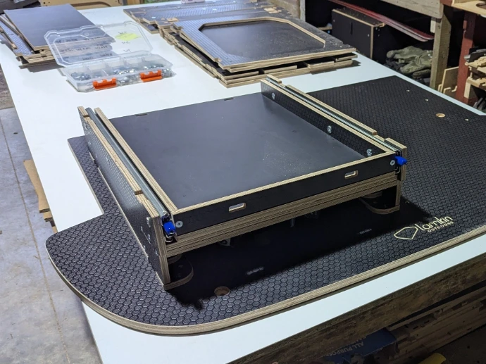 subaru false floor and fridge slide